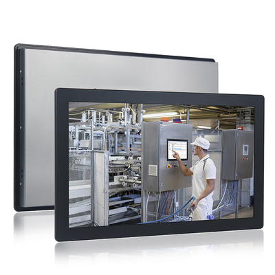 Computer industriale del touch screen HMI del PC Windows11 IP65 del pannello del centro I5 HMI del montaggio di pannello