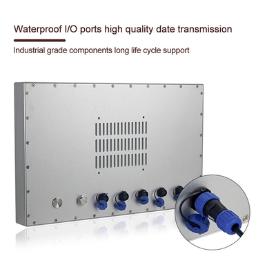 Il PC Windows10 di VESA Mounting Waterproof Touch Screen svuota I5 IP67 Fanless