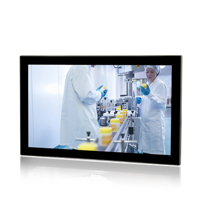 Tocco RS485 IP65 del PC PCAP del pannello di acciaio inossidabile Windows 10 per automazione industriale