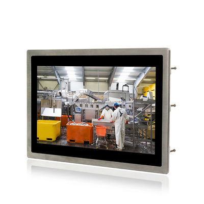 Qualità PC a grande schermo del pannello di Vesa Wall Mounted Capacitive Touch del PC impermeabile 13,3 del pannello IP67» fabbrica