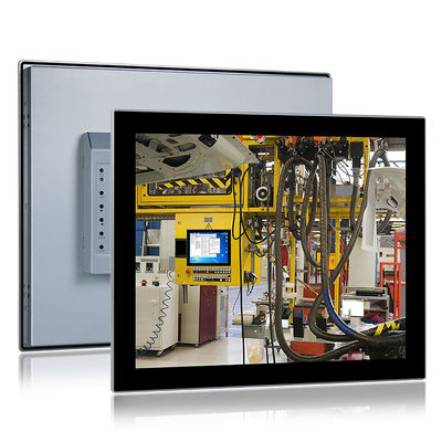 Qualità industriale capacitivo del monitor di tocco 17inch con luminosità dell'esposizione 400 24VDC fabbrica