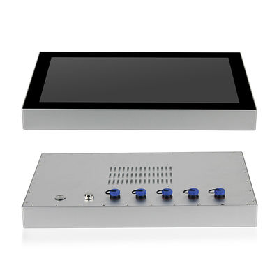 Qualità PC industriale leggibile del pannello del touch screen del centro I3 dello schermo attivabile al tatto di luce solare impermeabile IP67 fabbrica